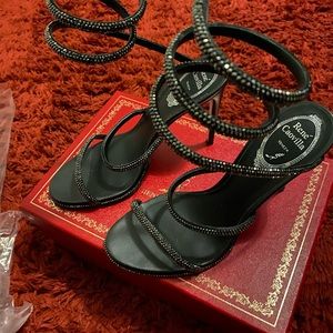 Rene Caovilla Cleopatra Black! (Limited Edition) SIZE 37
